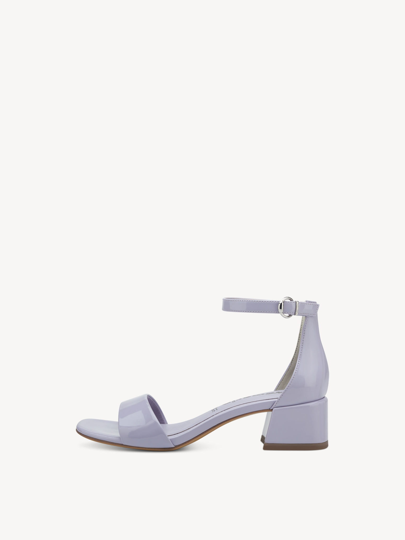 Sandale à talon - mauve