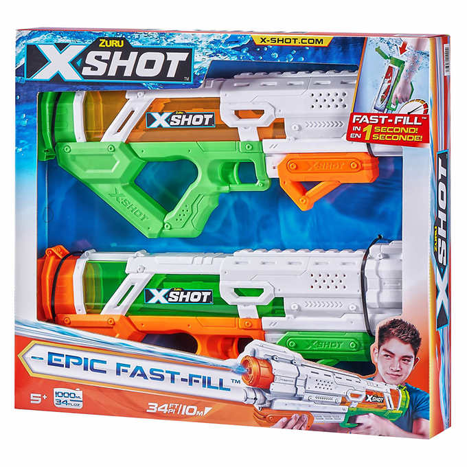 Zuru X-Shot Epic Water Blaster 2-pack
