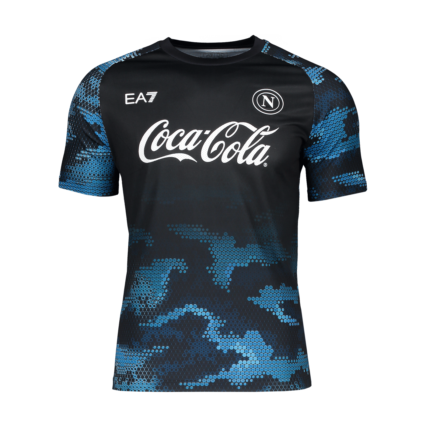 EA7 SSC Neapel Trainingshirt Blau
