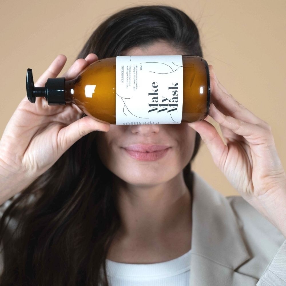 makemymask Shampoing Doux Naturel Shampoing