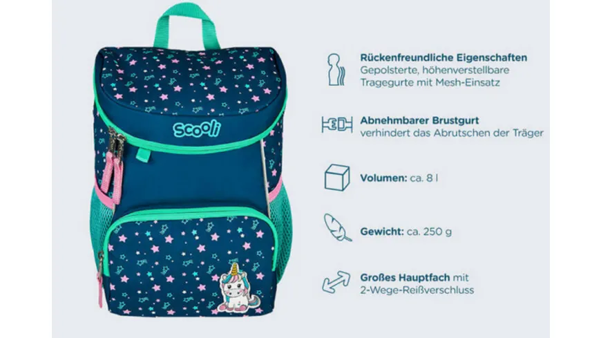 Scooli Mini-Me Kindergartenrucksack Mia Magic