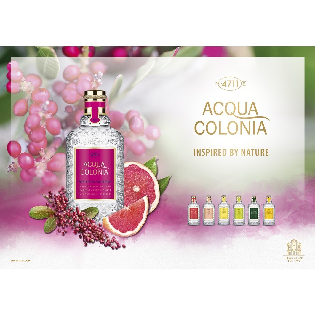 4711 „Acqua Colonia“ rausvieji pipirai ir greipfrutai