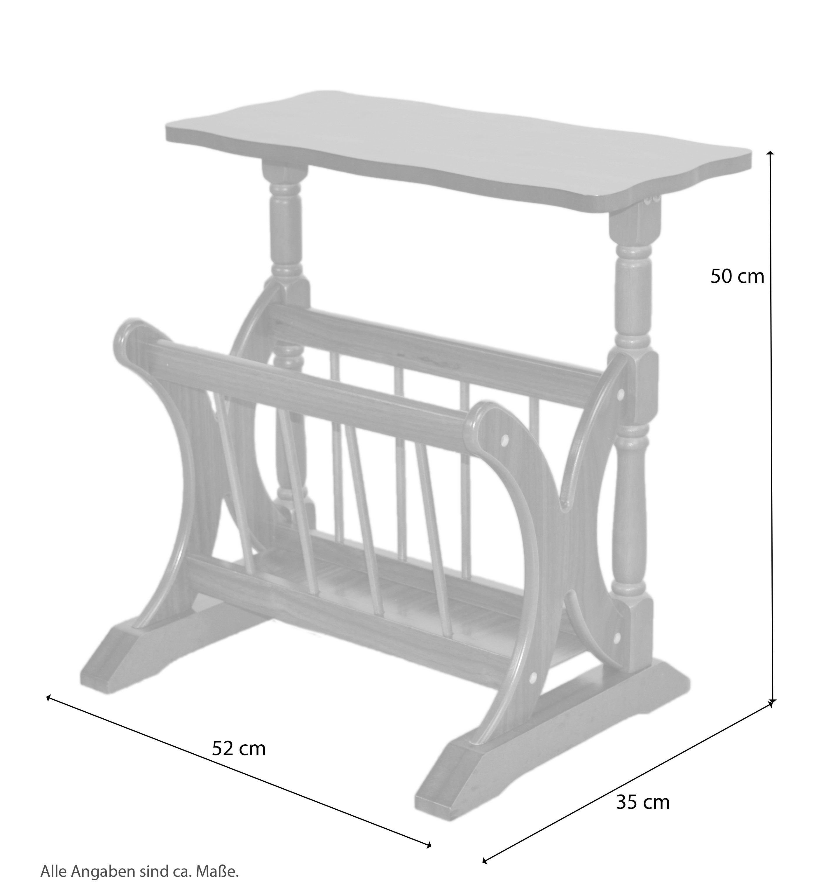 moebel-direkt-online Zeitungsständer Harald (1 St), Höhe 50 cm