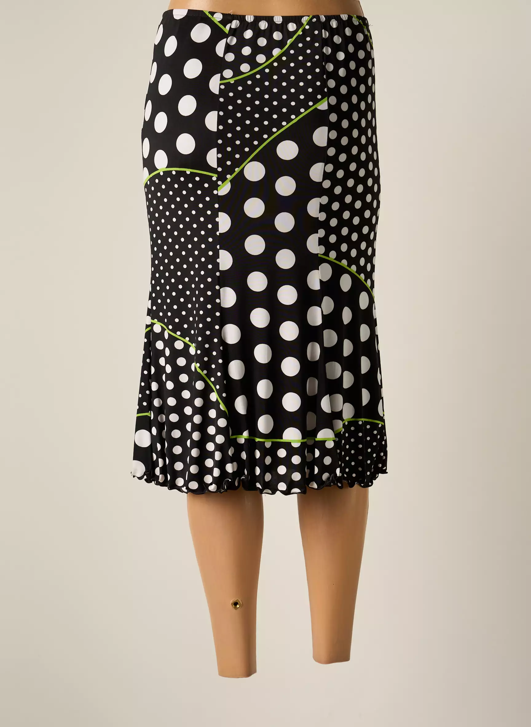 Jumfil Jupes Mi Longues Femme couleur noir