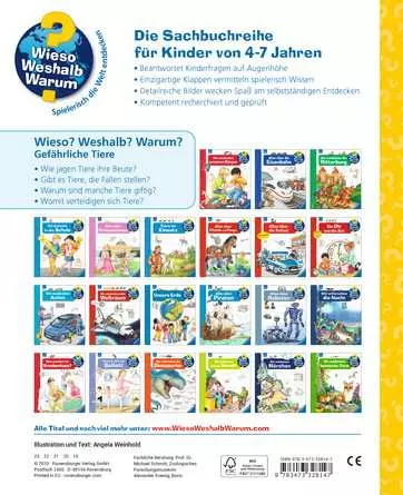 Ravensburger Wieso? Weshalb? Warum?, Band 49: Gefährliche Tiere