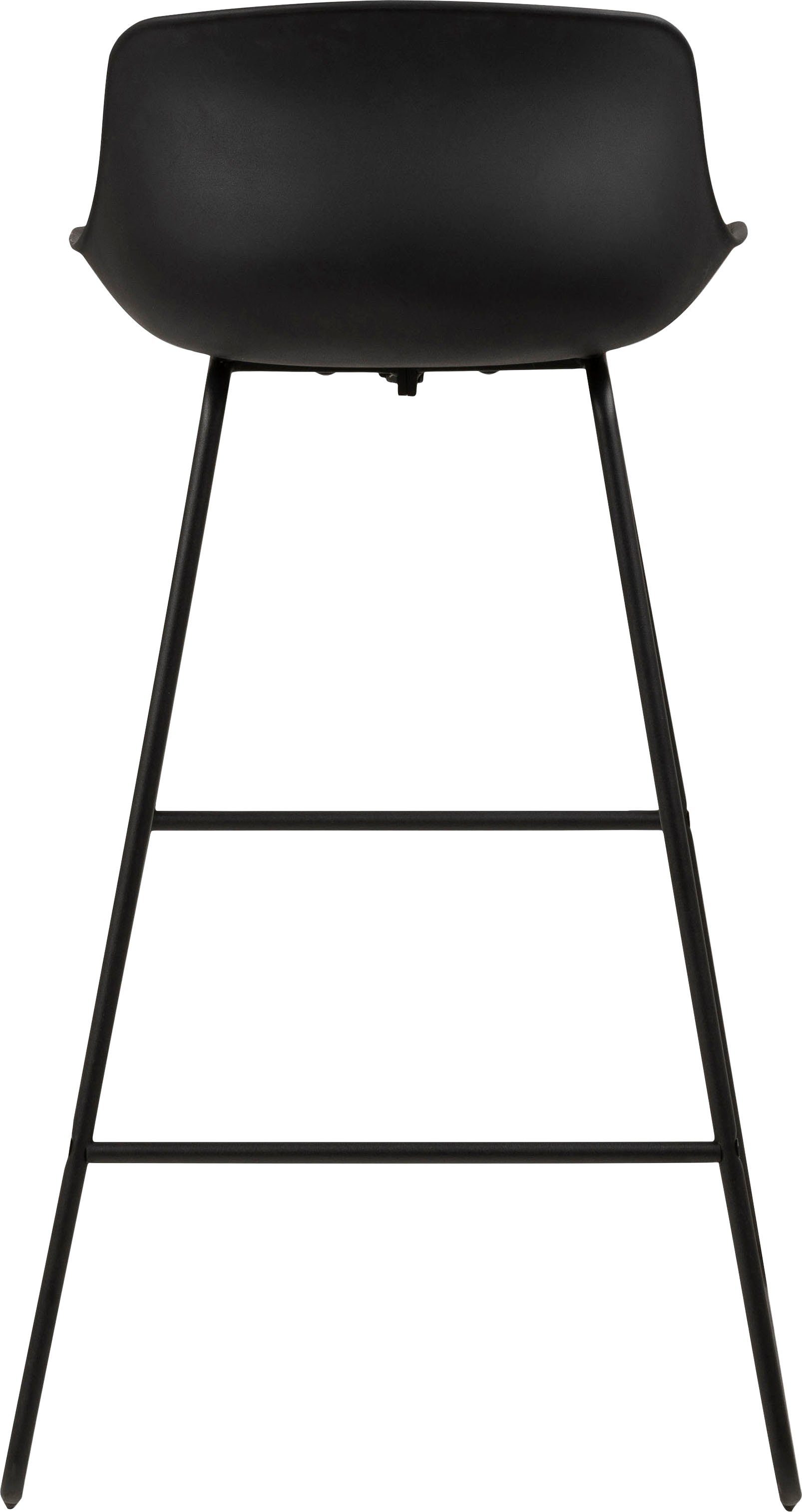 ACTONA GROUP Bistrostuhl Tina, 2er Set, Kunstleder Bezug, inklusive einer Fußstütze, Sitzhöhe 76 cm