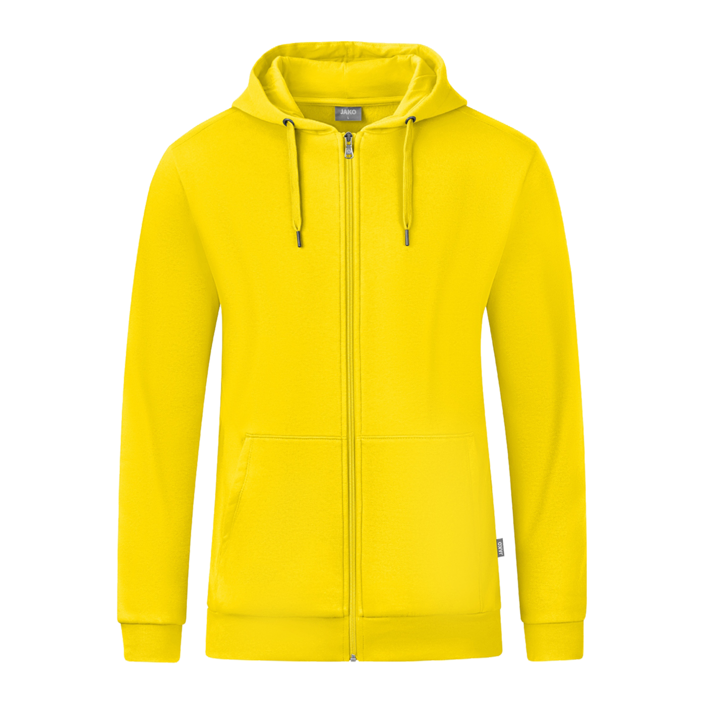 JAKO Organic Kapuzenjacke Gelb F300