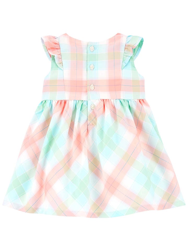 carter's Kleid in Rosa/ Hellblau günstig kaufen