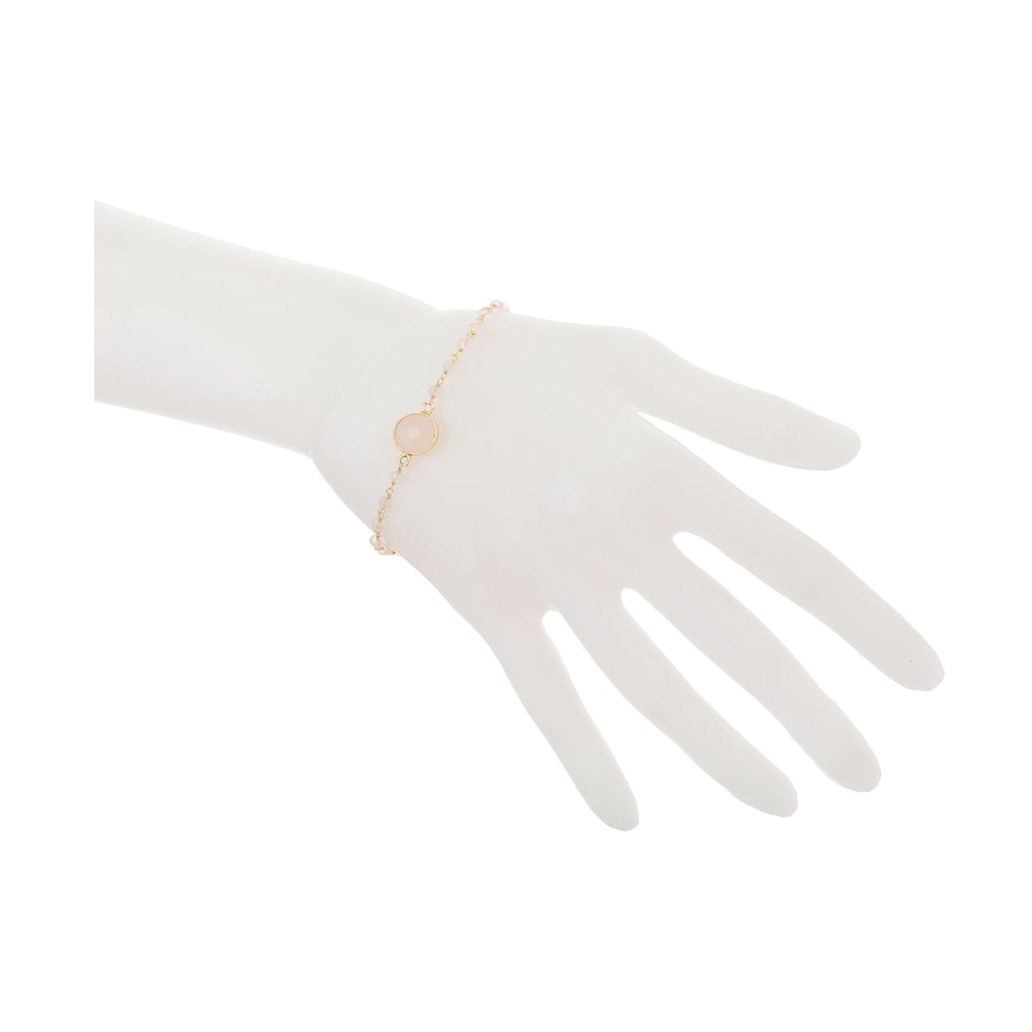 Armband 'Rosenquarz'
