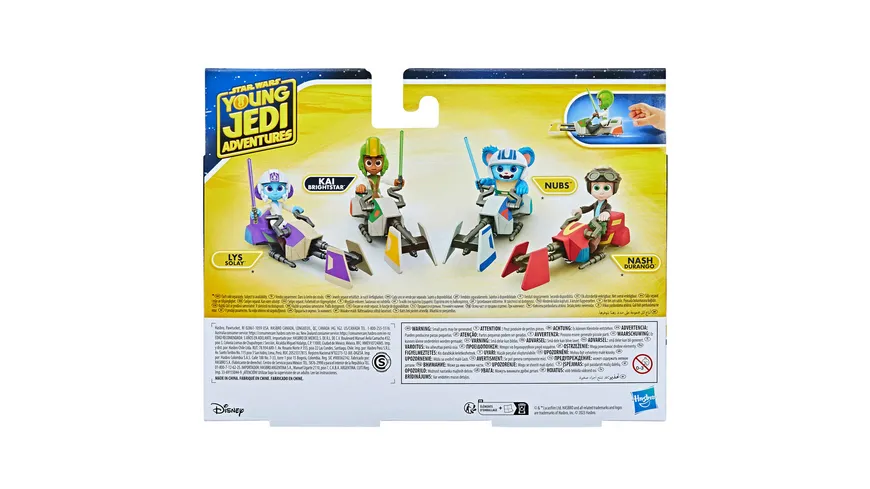 Hasbro - Star Wars Action-Figur & Speeder Bike