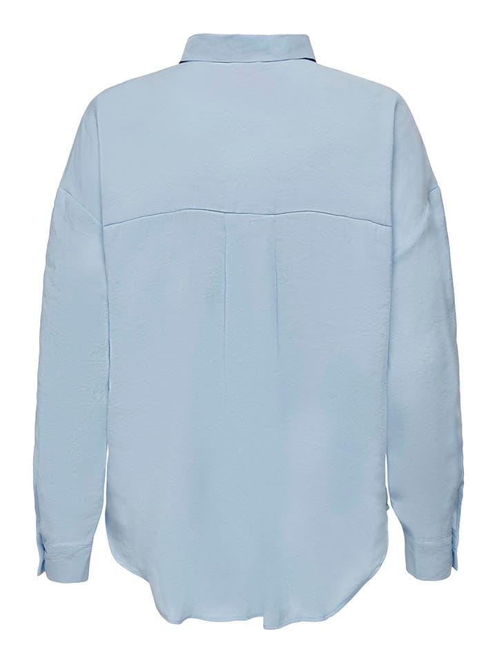 ONLY Hemd in Hellblau günstig kaufen
