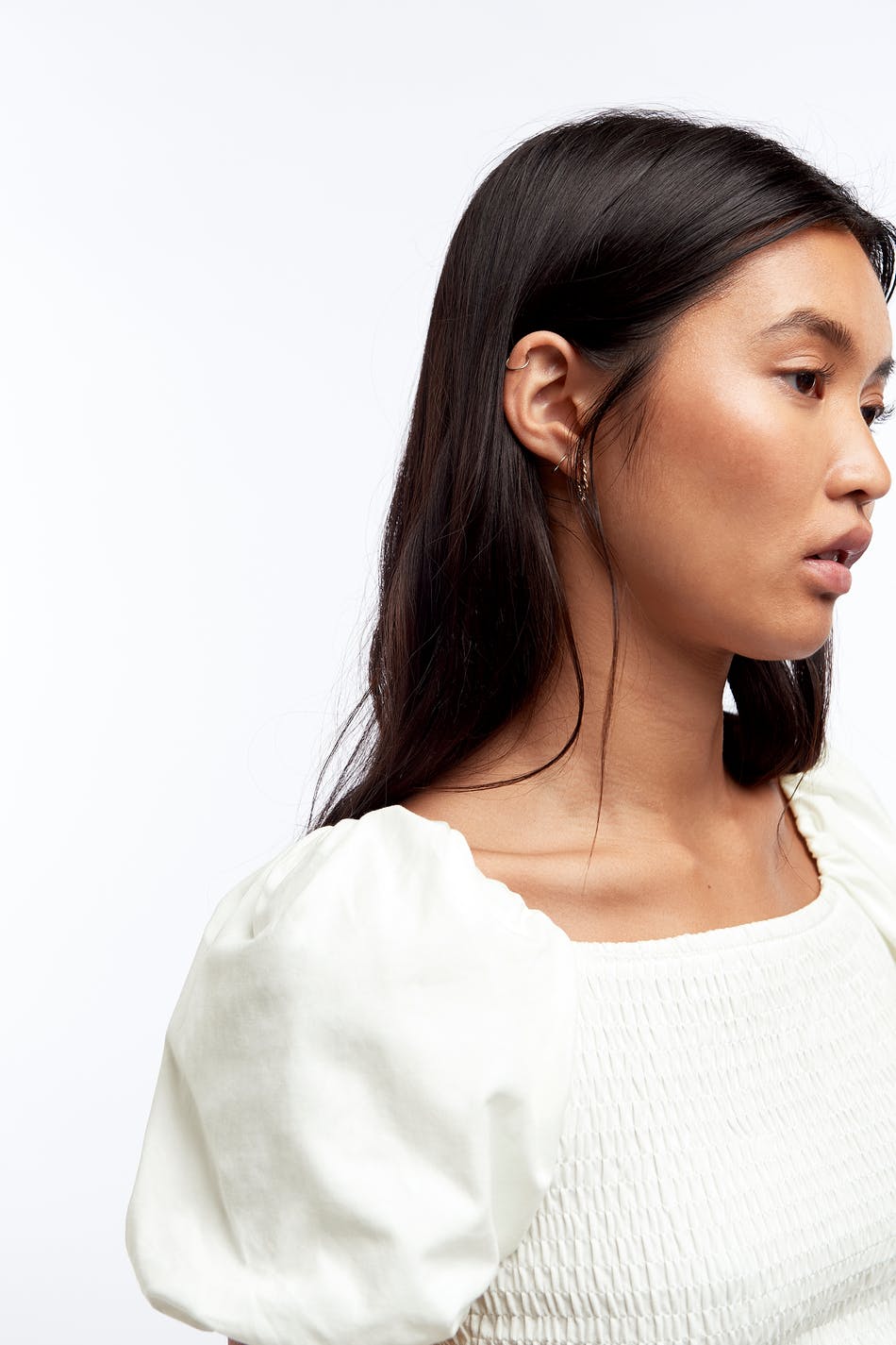 Nelma puff sleeve top