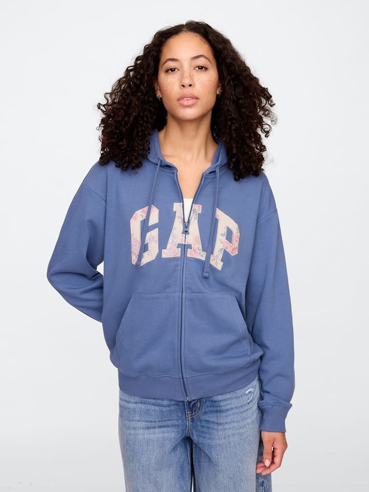 GAP Sweatjacke in Blau günstig kaufen