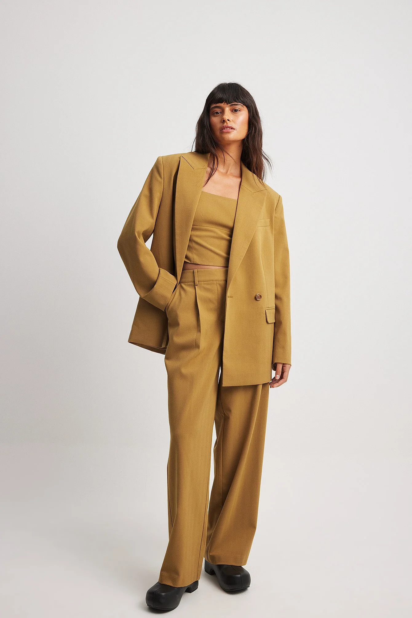 Zweireihiger Oversize-Blazer