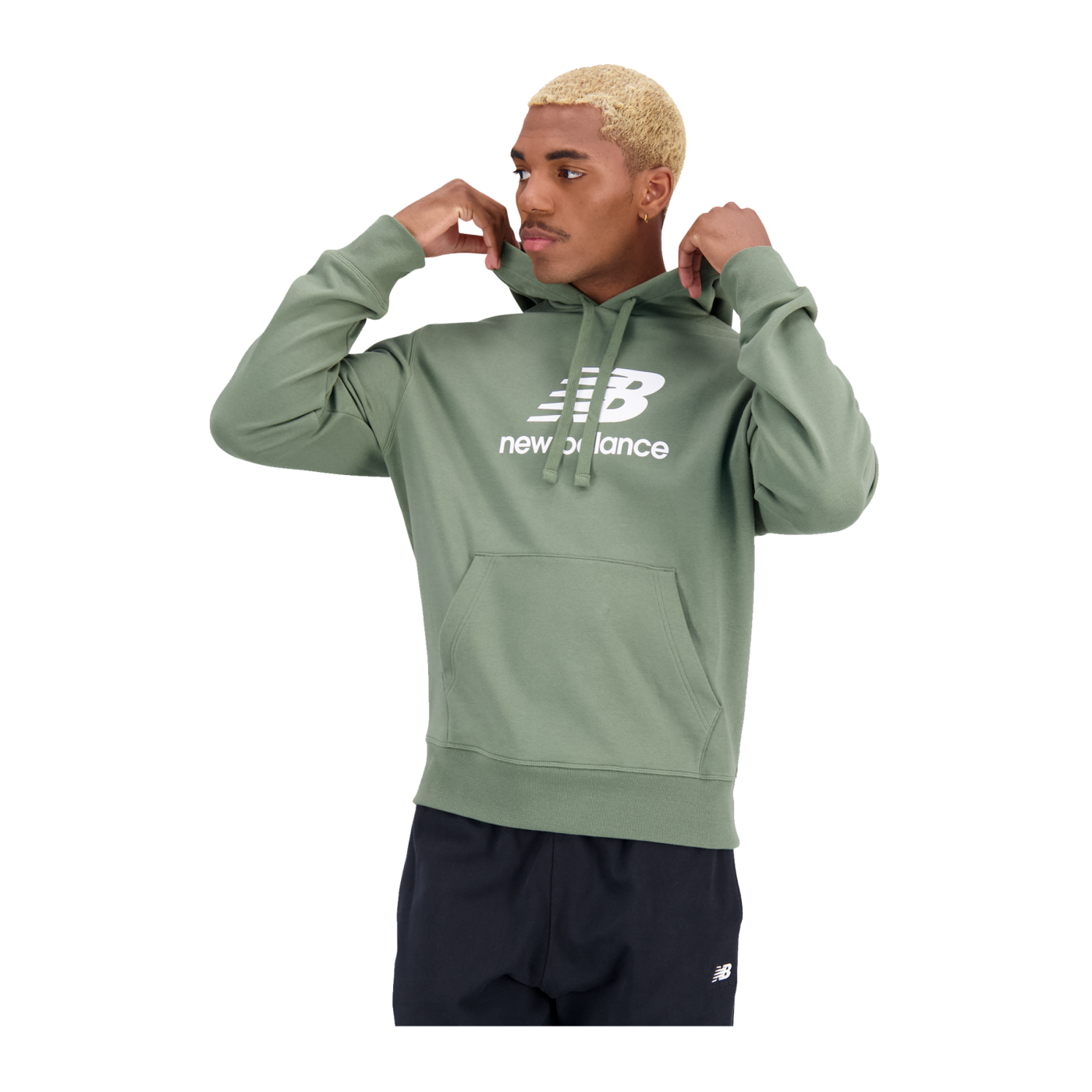 New Balance Essentials Stacked Logo Hoody FDON