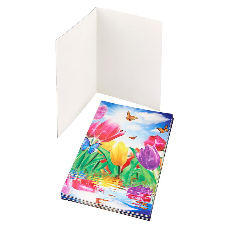 Kort 3D blomster