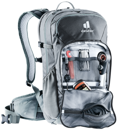 deuter Attack 20 | Fahrradrucksack mit modernem Protektor