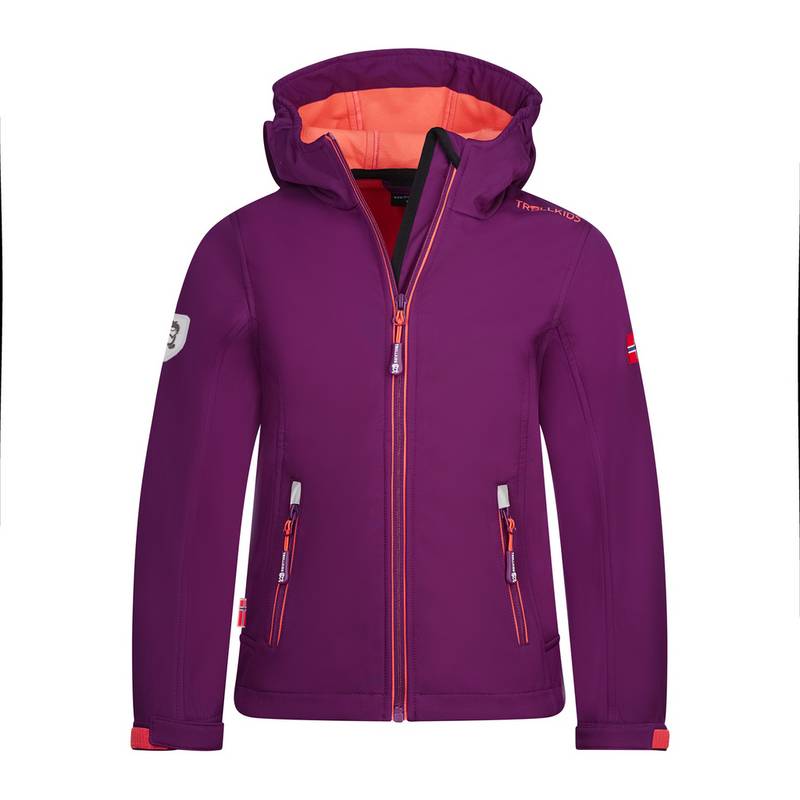 Trollkids Trollfjord Softshelljacke Mädchen