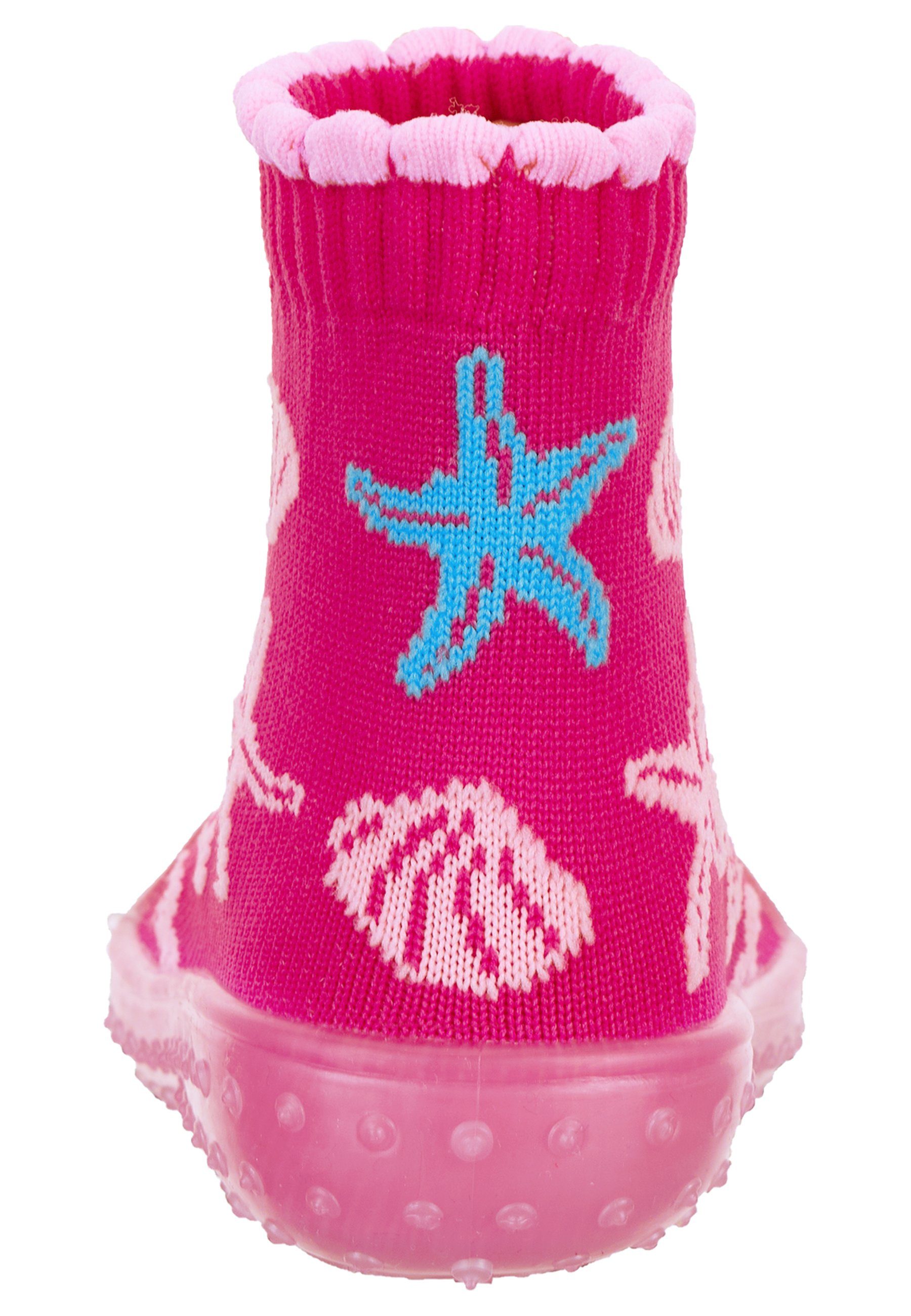 Sterntaler® Basicsocken Adventure-Socks Sealife (Kindersocken mit transparenter Gummisohle, Seaker- Socken für Kinder) Babysocken mit süßen Motiven, Kurzsocken Baby