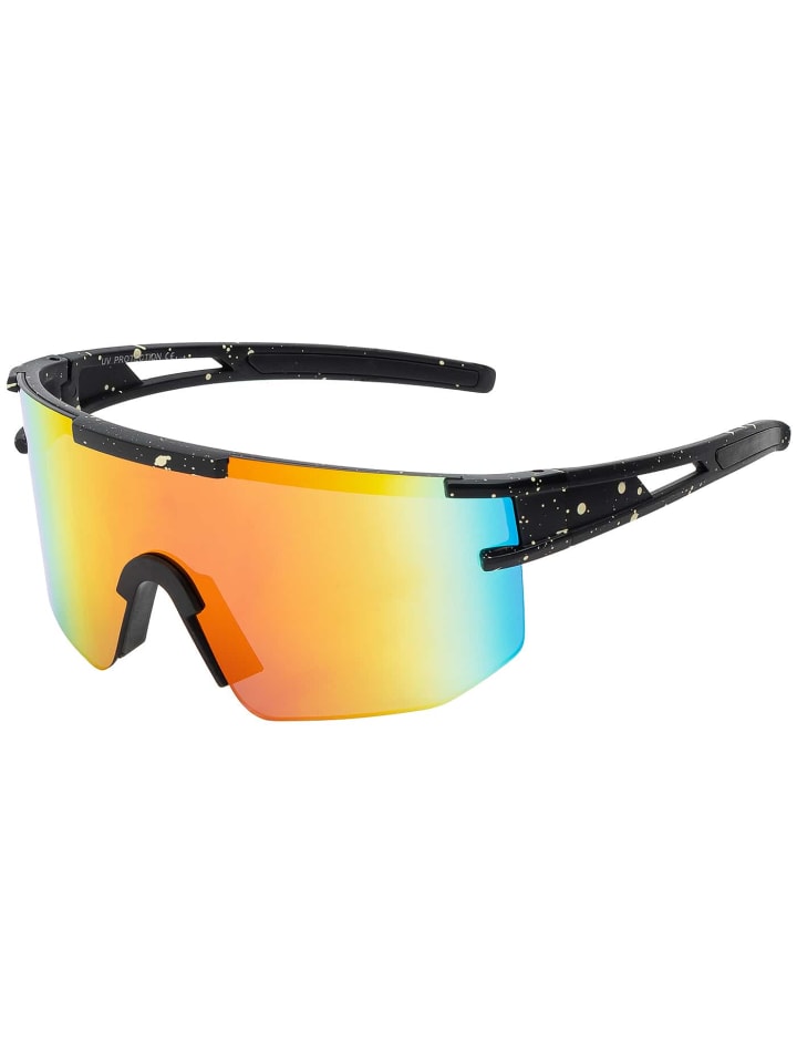 BEZLIT Herren Sonnenbrille in Rot/Gelb/Blau-Schwarz günstig kaufen onesize