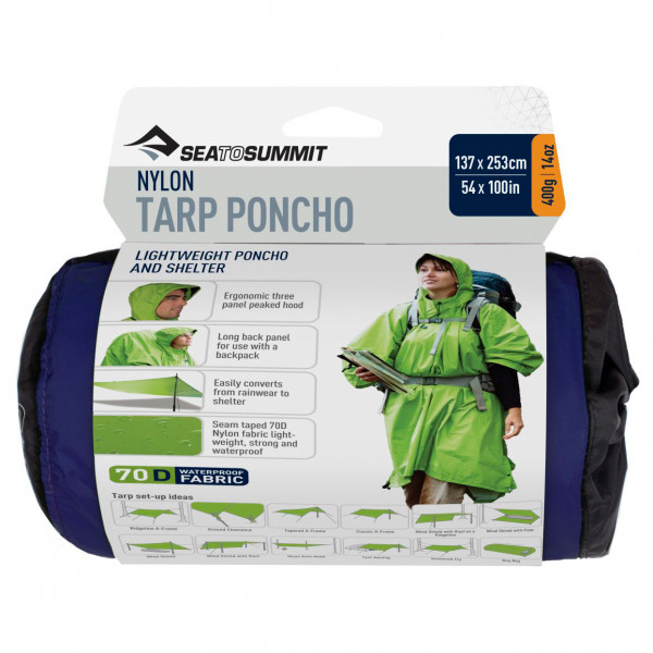 Sea to Summit - Nylon Tarp Poncho - Biwaksack