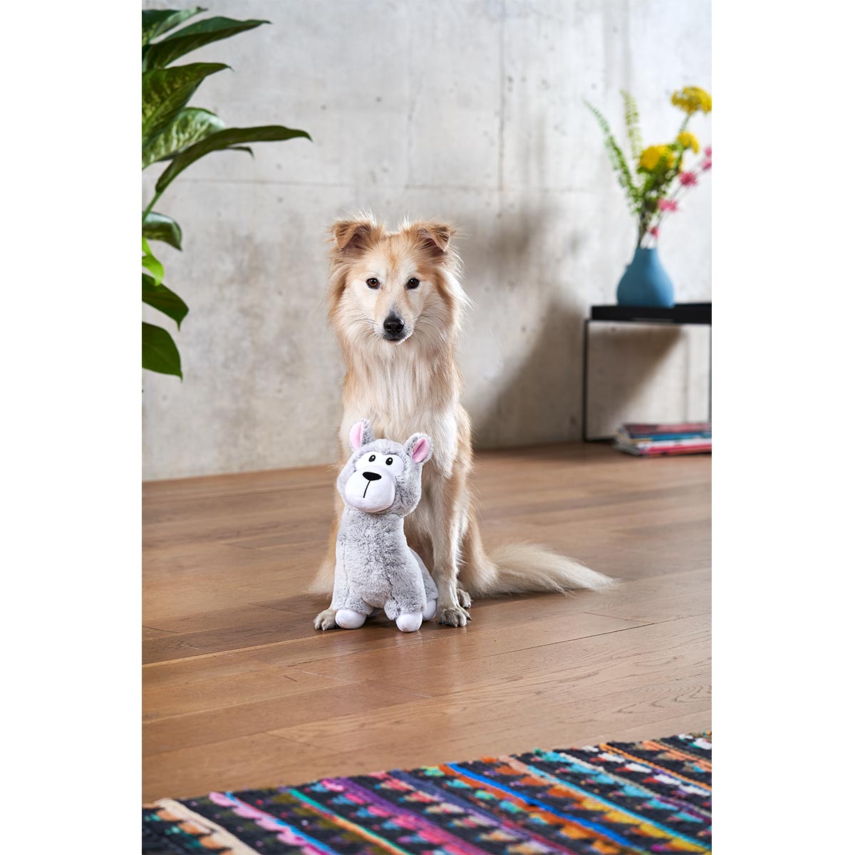 ZooRoyal Hundespielzeug Alpaka grau günstig kaufen