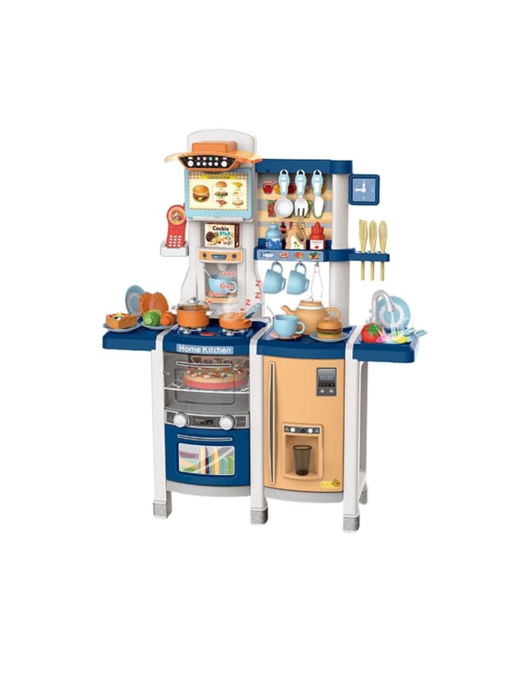 Coemo Kinderküche Susi Spielküche mit extra viel Zubehör - ab 3 Jahren in Blau günstig kaufen onesize