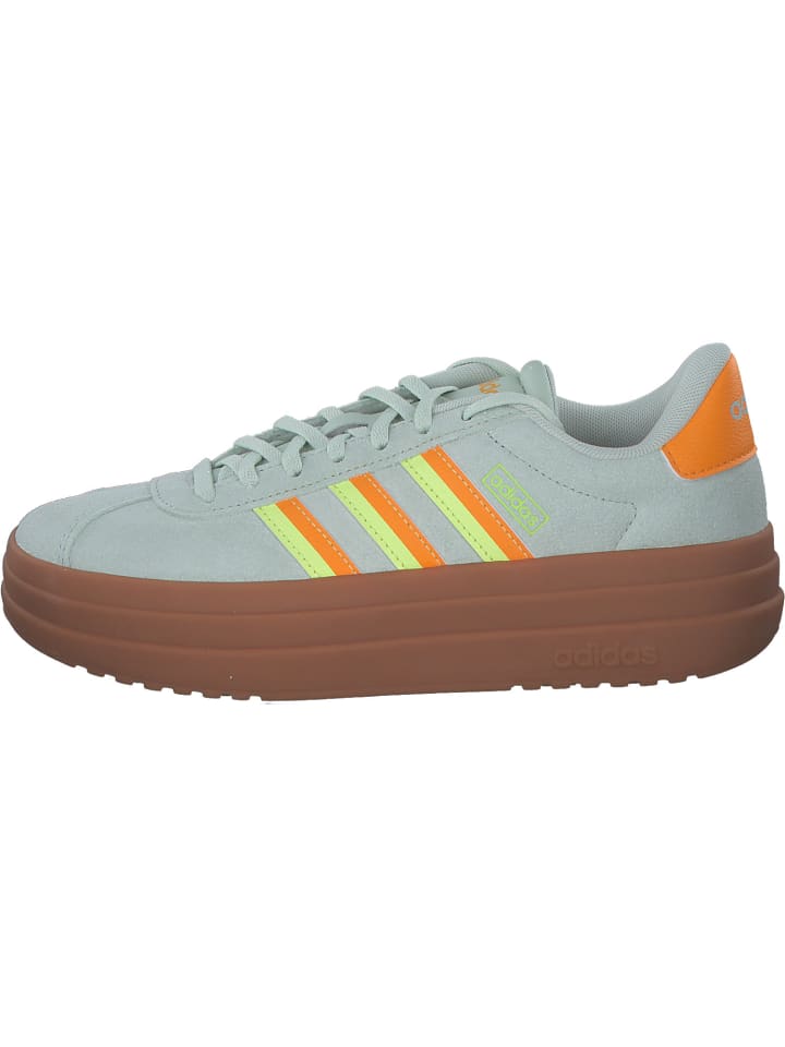 adidas Schnürschuhe in linen green/orange/hi-res yell günstig kaufen 38