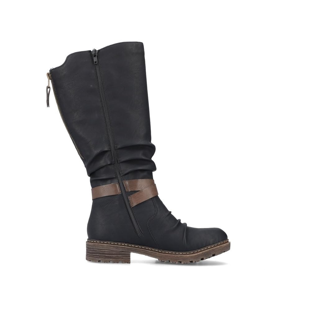 RIEKER Stiefel schwarz
