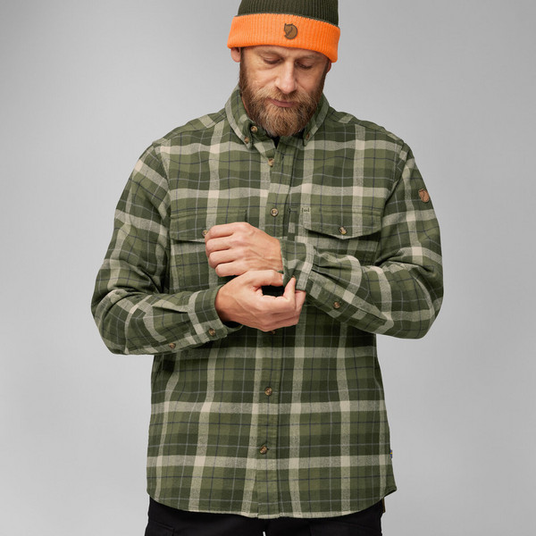 VÄRMLAND HEAVY FLANNEL SHIRT M Herren - Outdoor Hemd