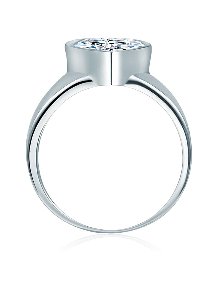 Rafaela Donata Ring Sterling Silber Zirkonia weiß in silber günstig kaufen 56
