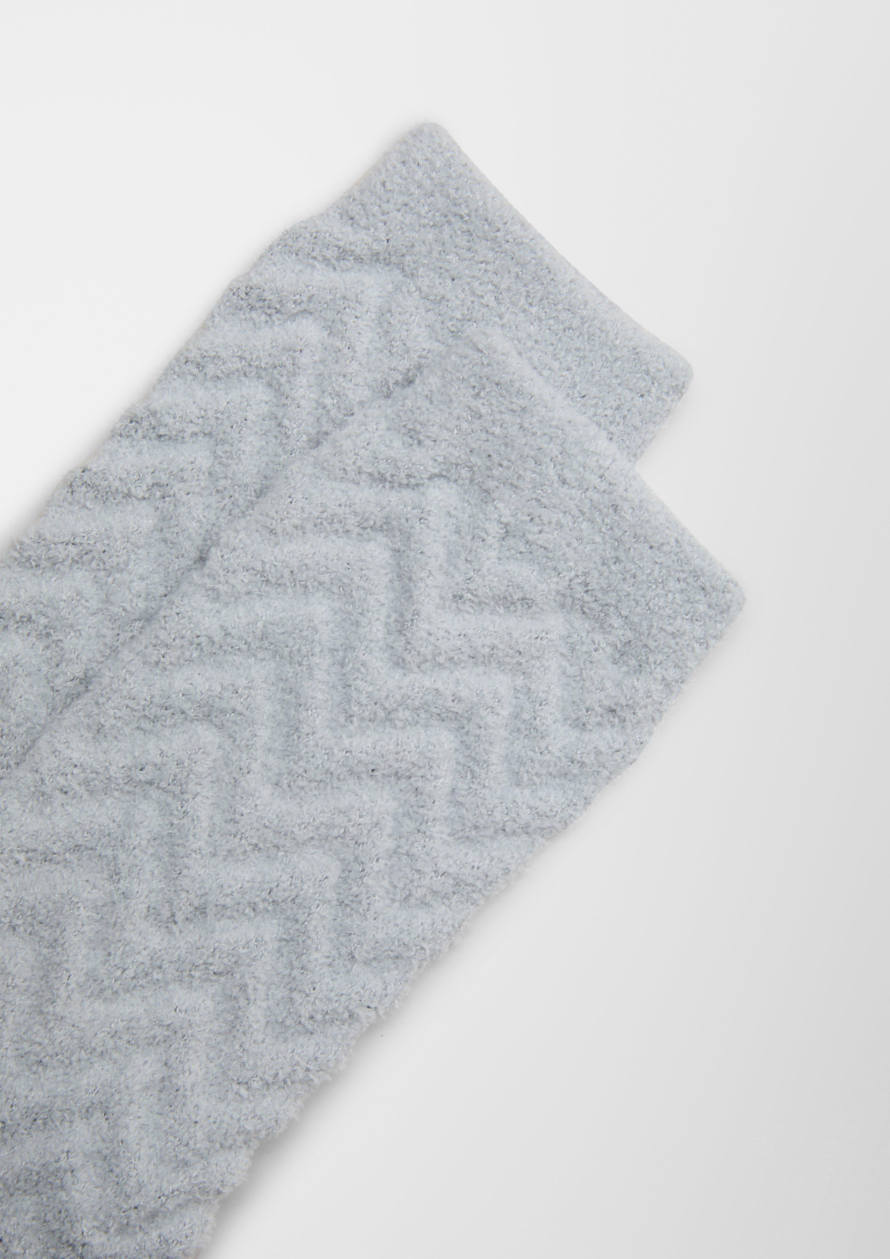 Kuschelsocken mit Struktur  6007481-9200