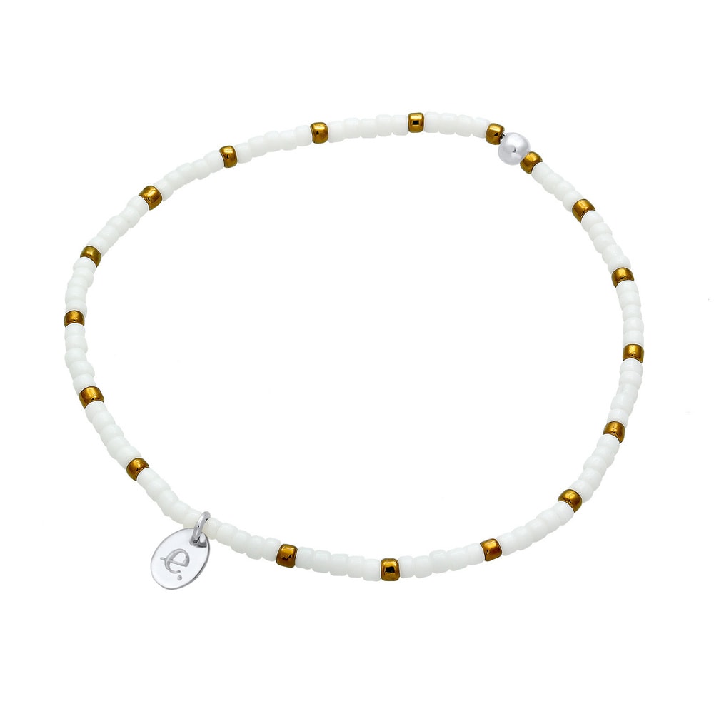 Elli Elli Bracelet Femme Tendance en Matière de Boules de Plaquettes en Argent Sterlin Bracelet