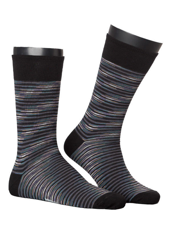 MISSONI, Socken, Baumwolle, lila gemustert