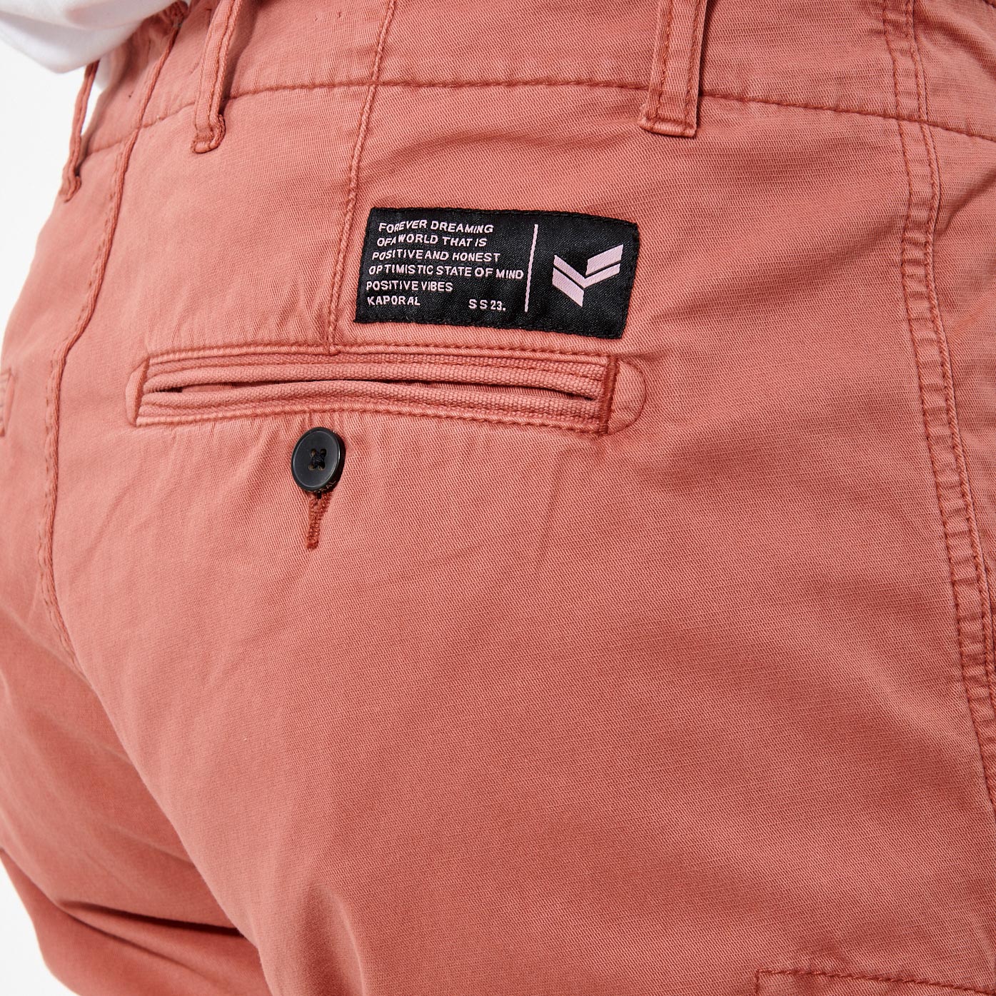 MATT   Short orange Homme