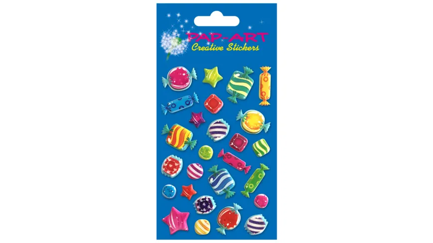 PAP-ART Relief-Sticker Bonbon 8x12cm