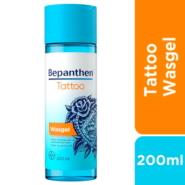 Bepanthen tetoválástisztító gél 200ml