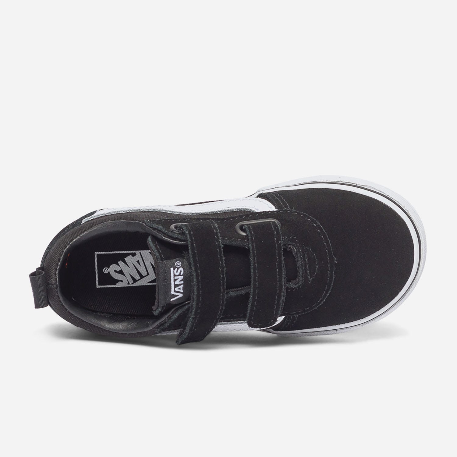 Tennis VANS noire en cuir velours et toile