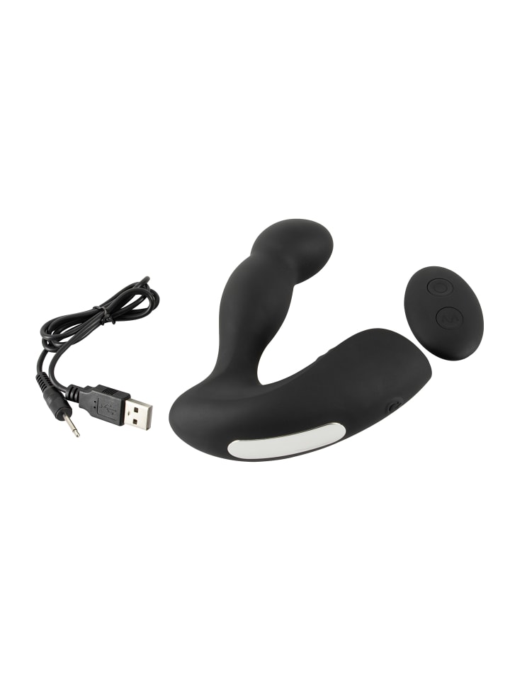 Rebel Prostata-Vibrator RC Prostate Massager in schwarz günstig kaufen 13 cm