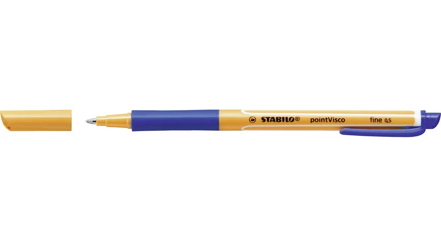 STABILO® Tintenroller - STABILO pointVisco - Einzelstift - blau blau