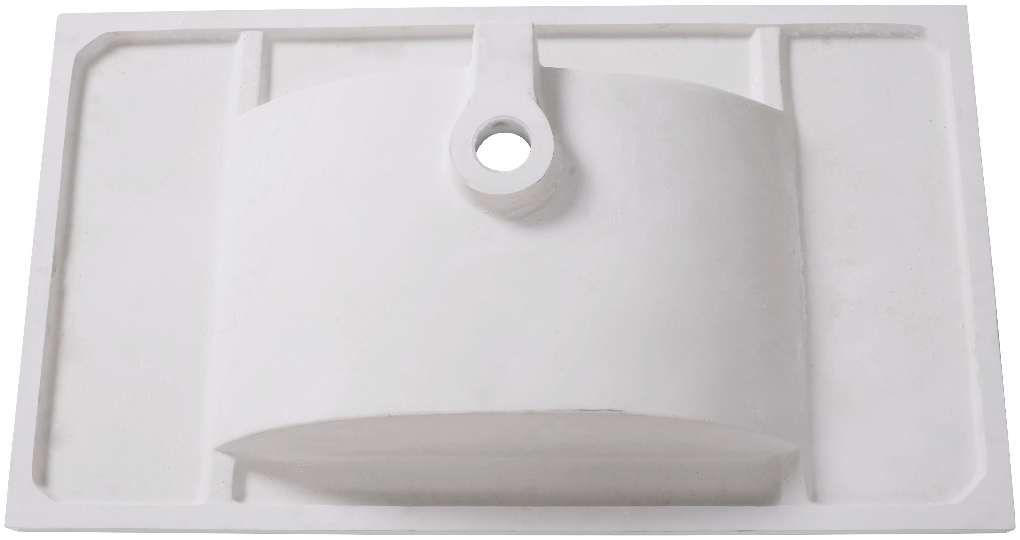 Sanotechnik Waschbecken, 80 cm, Marmor