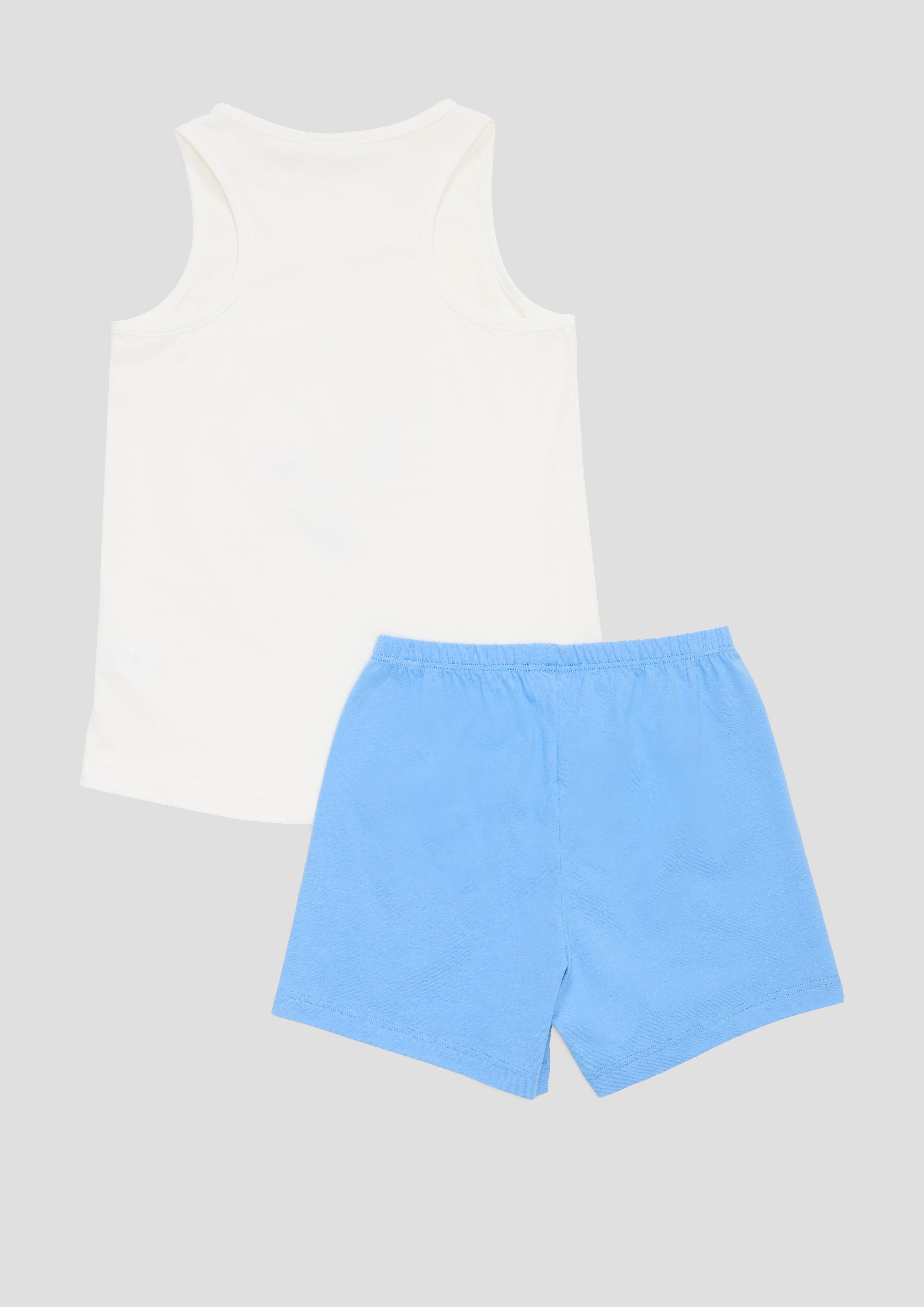 Ärmelloses Pyjama-Set aus Baumwolle  6009037-1948