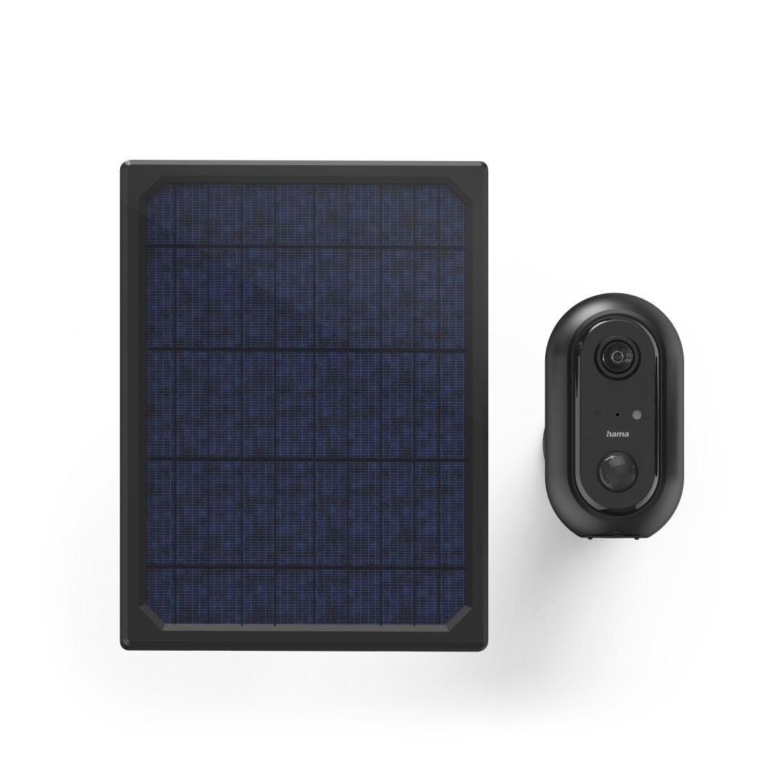 Hama WLAN Kamera Outdoor (App, Solar, Nachtsicht, Bewegungsmelder, Live) Smart Home Kamera (Außenbereich, Innenbereich)