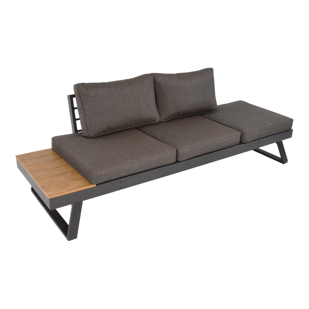 Lesli Living Loungebank Multifunktionsbank mit verstellbares Kopfteil Arezzo