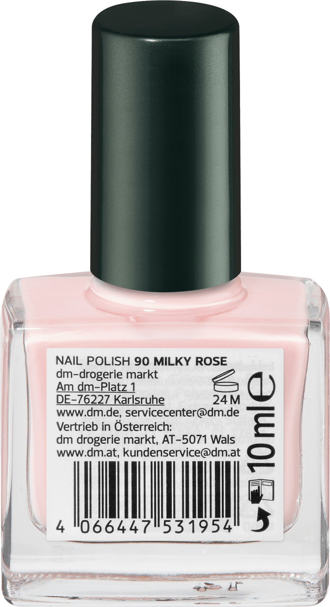 Nagellack Color & Care Nail Polish 90 Milky Rose, 10 ml