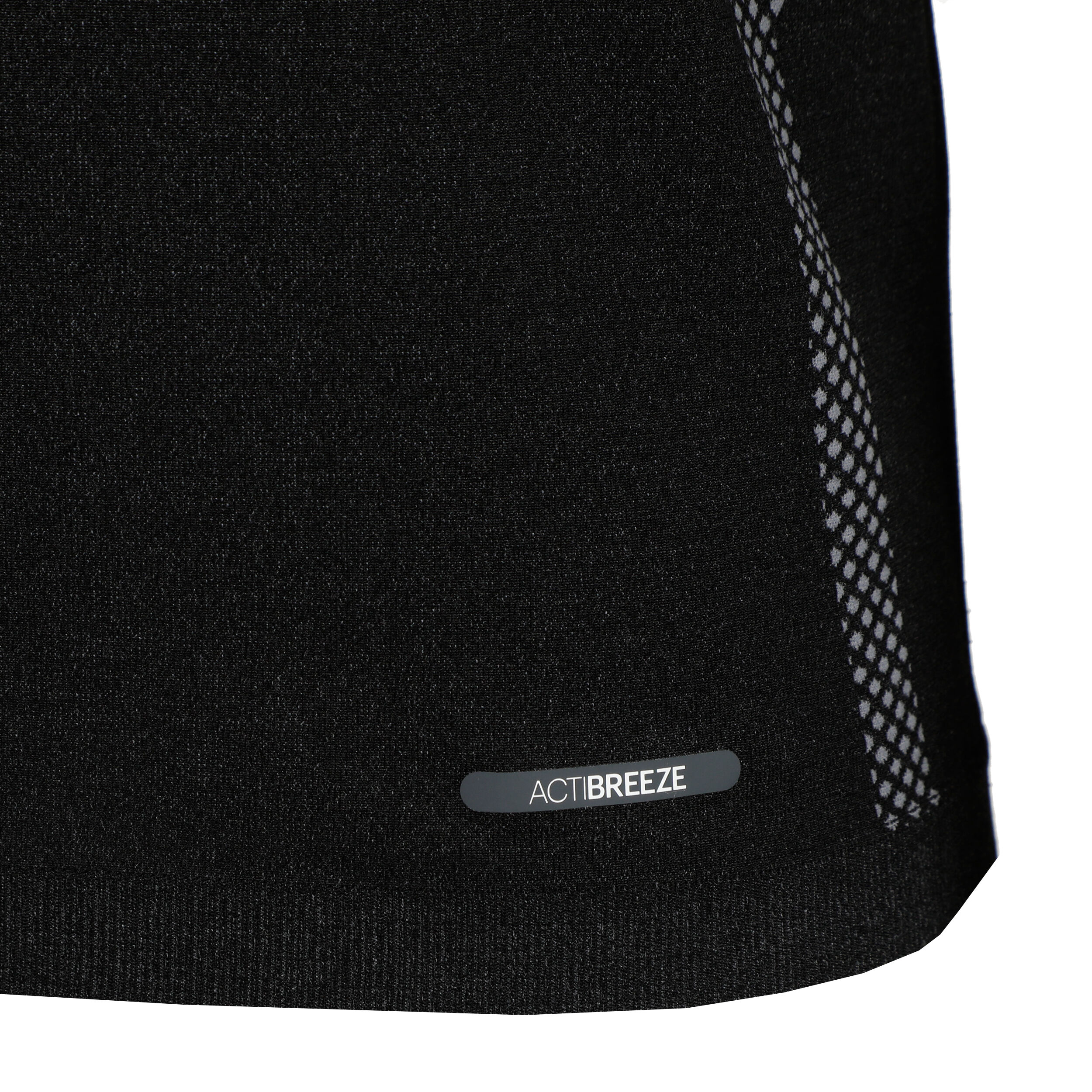 Seamless Lauftop Herren - Schwarz, Grau