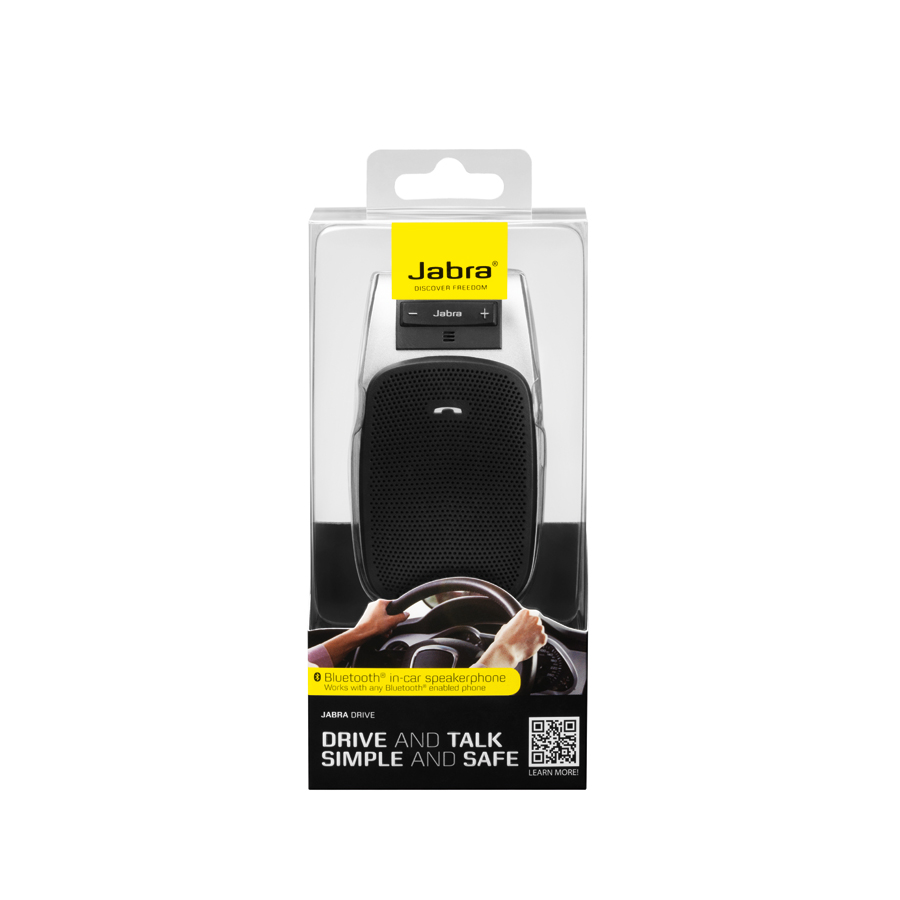 Jabra DRIVE Bluetooth-Kfz-Freisprecheinrichtung zum Anstecken an der Sonnenblende - ATU