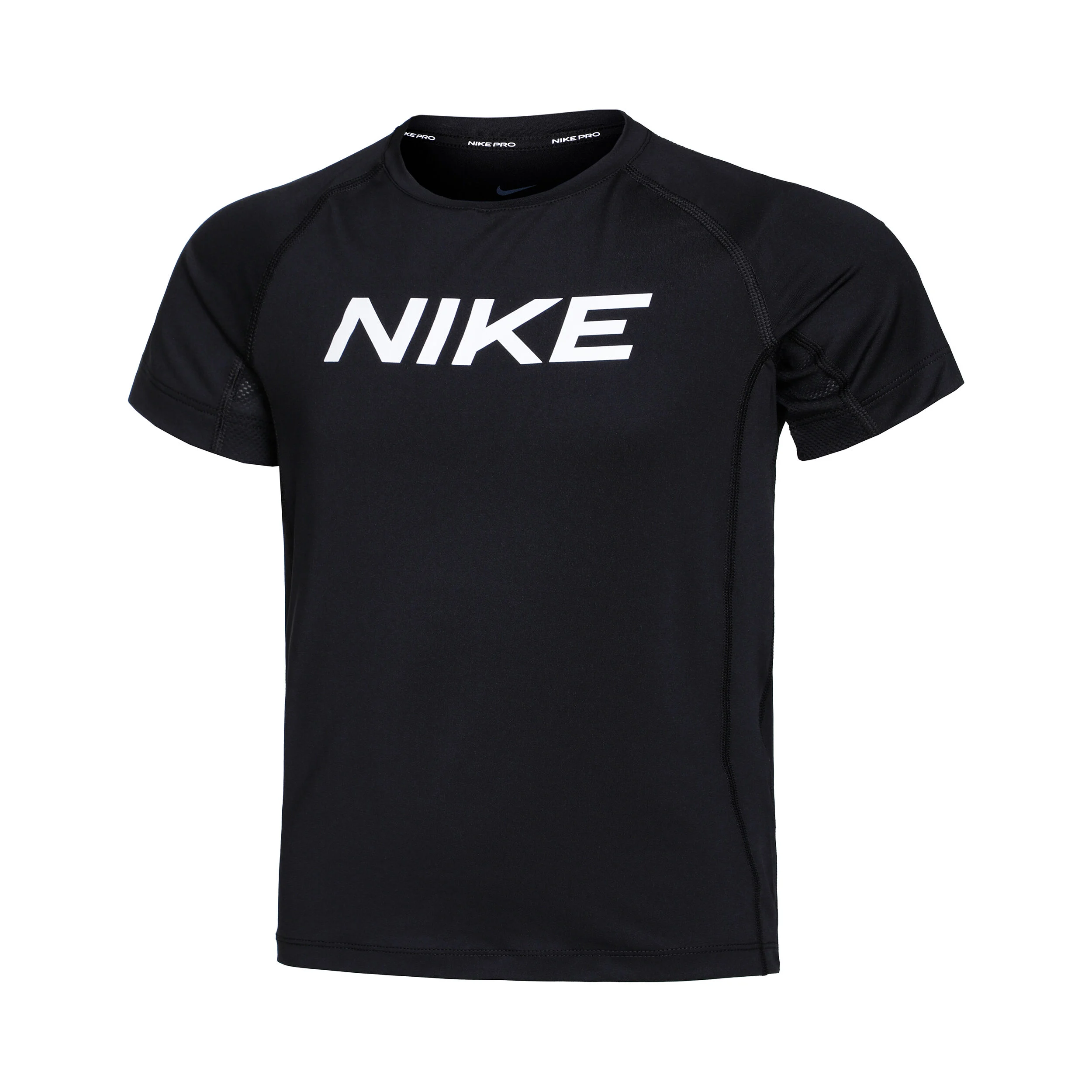 Dri-Fit Pro T-Shirt Jungen - Schwarz, Weiß