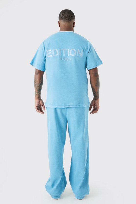 Plus geripptes Edition T-Shirt