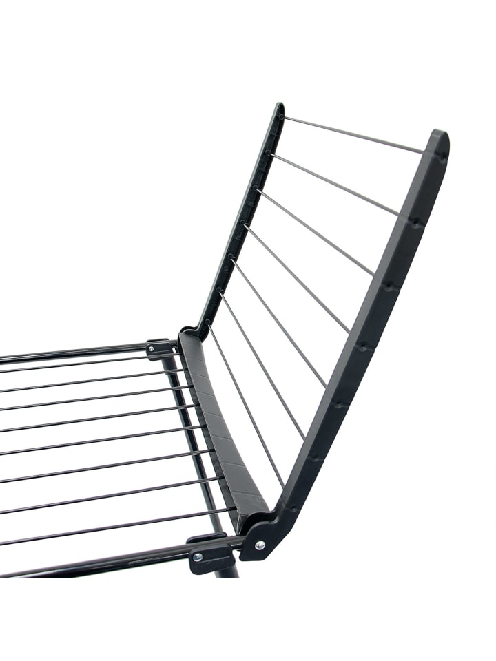relaxdays Standtrockner in Schwarz - (B)169 x (H)104 x (T)54,5 cm günstig kaufen onesize
